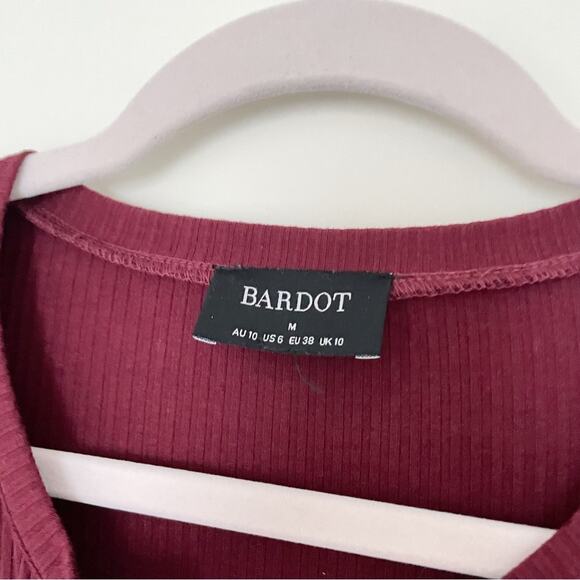 Bardot Merissa Ribbed Midi Dress - Picture 6 of 7